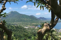 35-View of Rabaul town with Mother