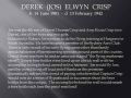 This and the following five slides introduce Derek (Jos) Elwyn Crisp and give a background to early aviation in Papua new Guinea.