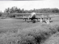 [Undated - DH 86 at Rabaul, Jos in foreground ]