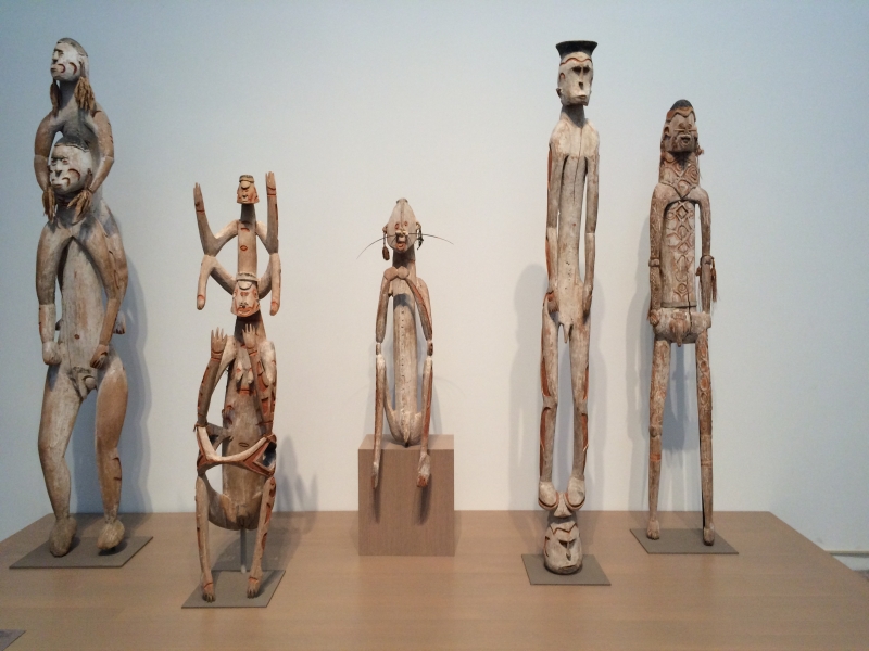Five Ancestor figures, Asmat people