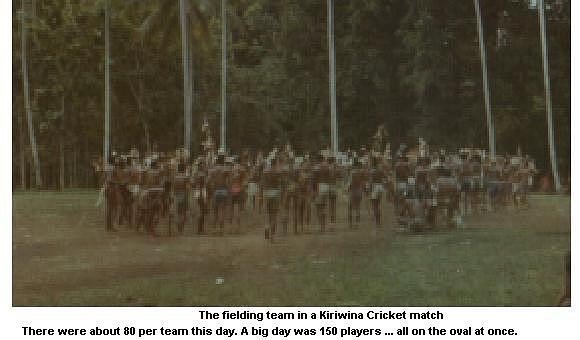 Trobriand Islands cricket match 2