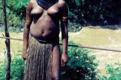 A Chimbu (Simbu) girl at Kup near the Westen Highland and Chimbu border