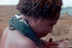 A young girl with plaited hair - Ulga, Nebilyer valley